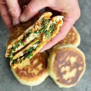 a photo of Stuffed Fluffy Pitta Breads